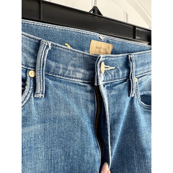 MOTHER The Mid Rise Dazzler Ankle - I wet my plants - Size 25 - Picture 4 of 9